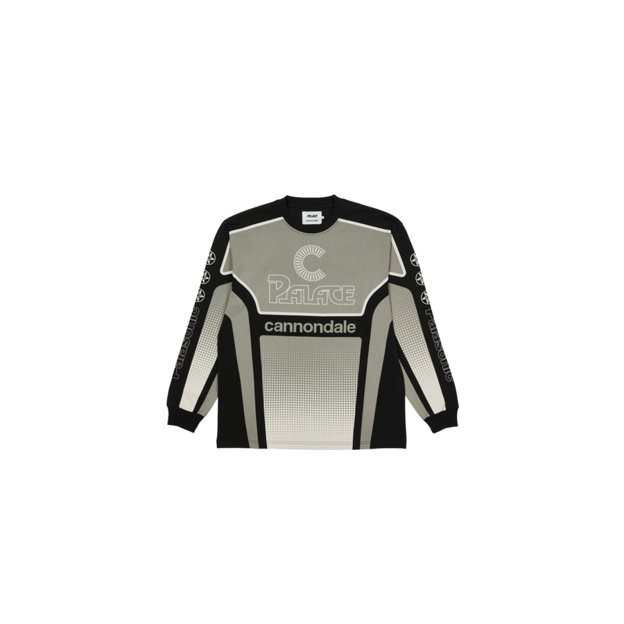 PALACE LS T-SHIRT CANNONDALE BLACK WHITE one color