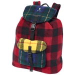 Thumbnail PALACE RALPH LAUREN FLEECE BACKPACK GLEN PLAID / YELLOW / BUFFALO one color