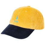 Thumbnail PALACE RALPH LAUREN CLASSIC POLO CAP CORDUROY PALAZZO YELLOW / AVIATOR NAVY one color