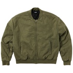 Thumbnail WASH OUT BOMBER JACKET THE DEEP GREEN one color