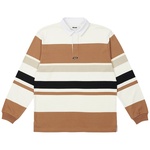 Thumbnail BIG STRIPE RUGBY TOP WHITE one color