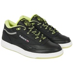 Thumbnail PALACE REEBOK CLUB C MID II REVENGE CORE BLACK / ACID YELLOW / FOOTWEAR WHITE one color