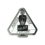 Thumbnail PALACE PORTER PIN BADGE SILVER one color