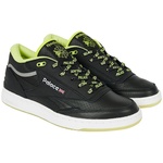 Thumbnail PALACE REEBOK CLUB C MID II REVENGE CORE BLACK / ACID YELLOW / FOOTWEAR WHITE one color