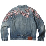 Thumbnail PALACE EVISU TYPE ONE DENIM JACKET STONE WASH one color