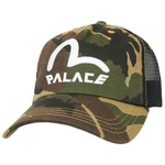 Thumbnail PALACE EVISU DENIM AND MESH TRUCKER CAMO one color