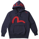 Thumbnail PALACE EVISU SEAGULL HOOD NAVY one color