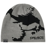Thumbnail PALACE OAKLEY BEANIE GREY / BLACK one color