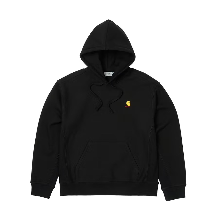 Thumbnail PALACE CARHARTT WIP HOOD BLACK one color