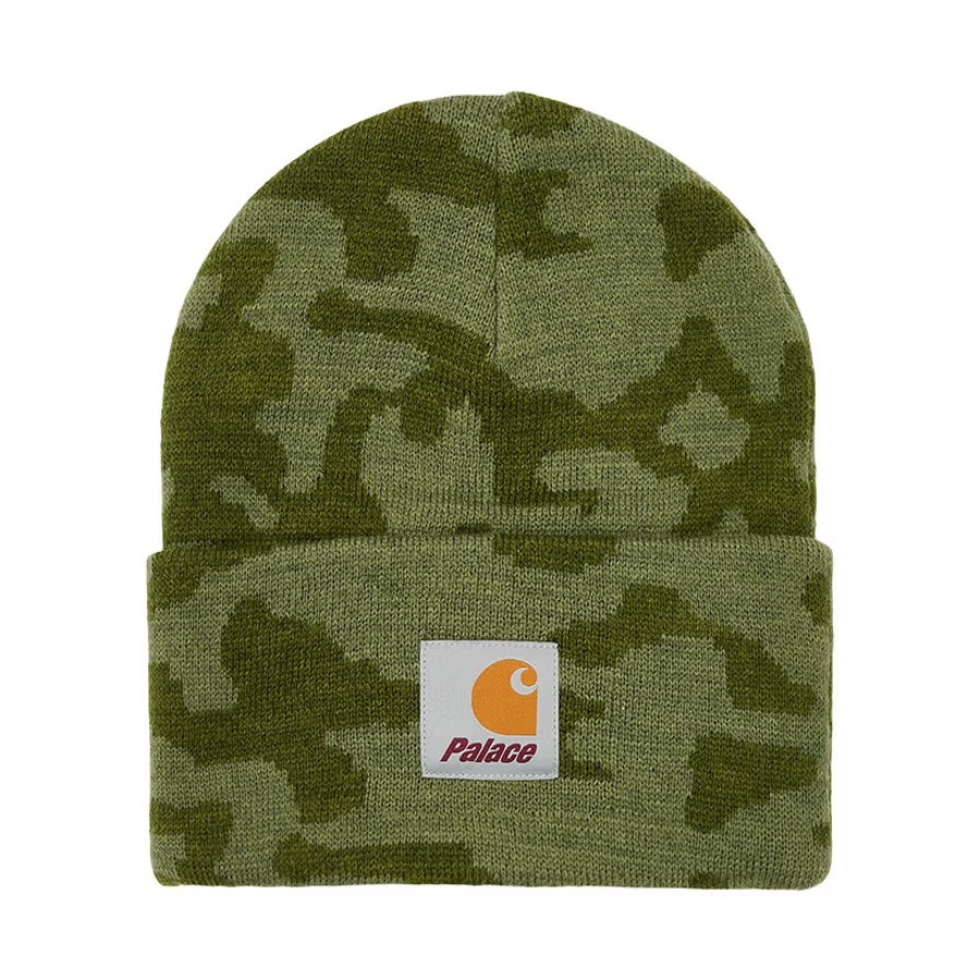 Thumbnail PALACE CARHARTT WIP WATCH HAT DOLLAR GREEN CAMO one color