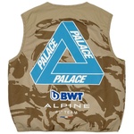 Thumbnail PALACE KAPPA FOR ALPINE PIT VEST BODYWARMER DESERT CAMO one color