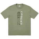 Thumbnail PALACE C.P. COMPANY T-SHIRT OLIVE one color