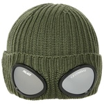 Thumbnail PALACE C.P. COMPANY PEAK GOGGLE BEANIE OLIVE one color