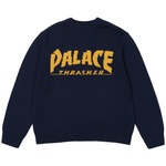 Thumbnail PALACE THRASHER KNIT NAVY one color