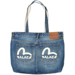 Thumbnail PALACE EVISU DENIM TOTE LIGHT WASH one color