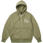 Thumbnail PALACE EVISU ZIP HOOD OLIVE one color