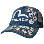 Thumbnail PALACE EVISU DICE MESH TRUCKER LIGHT WASH one color