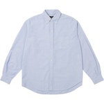 Thumbnail PALACE BEAMS PLUS BUTTON DOWN SHIRT OXFORD BLUE one color