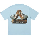 Thumbnail PALACE OAKLEY T-SHIRT BLUE one color