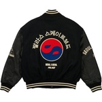 Thumbnail PALACE SEOUL VARSITY JACKET BLACK one color