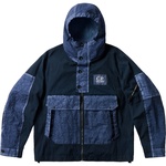Thumbnail PALACE C.P. COMPANY 50 FILI HEAVY MIXED HOODED JACKET NAVY one color