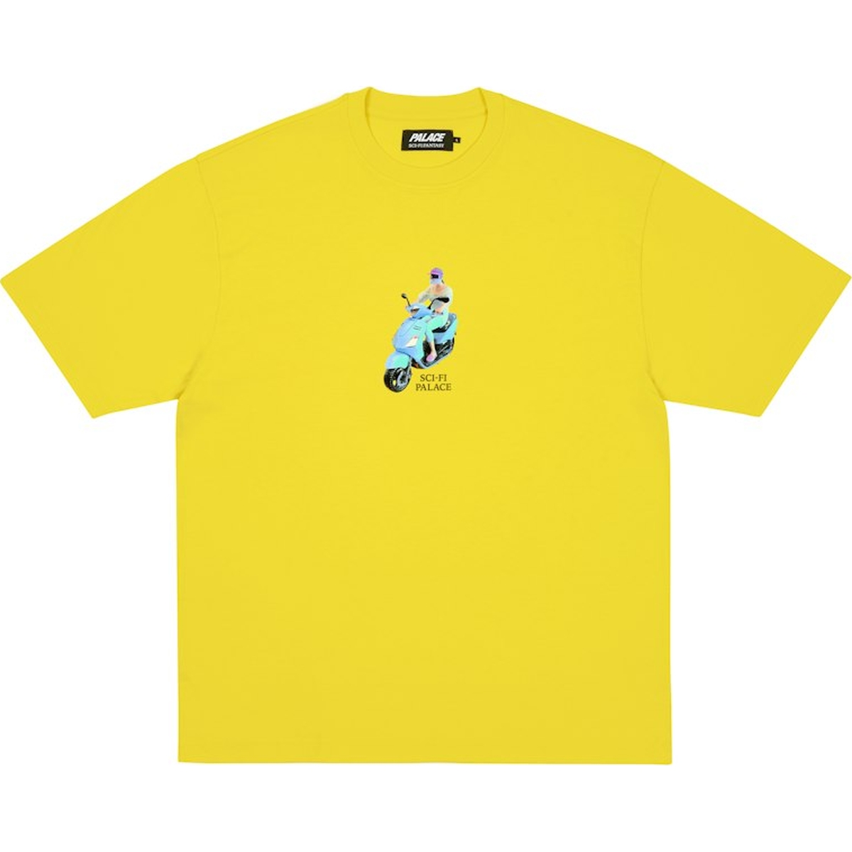 PALACE SCI-FI FANTASY EMAIL T-SHIRT BIG YELLOW one color