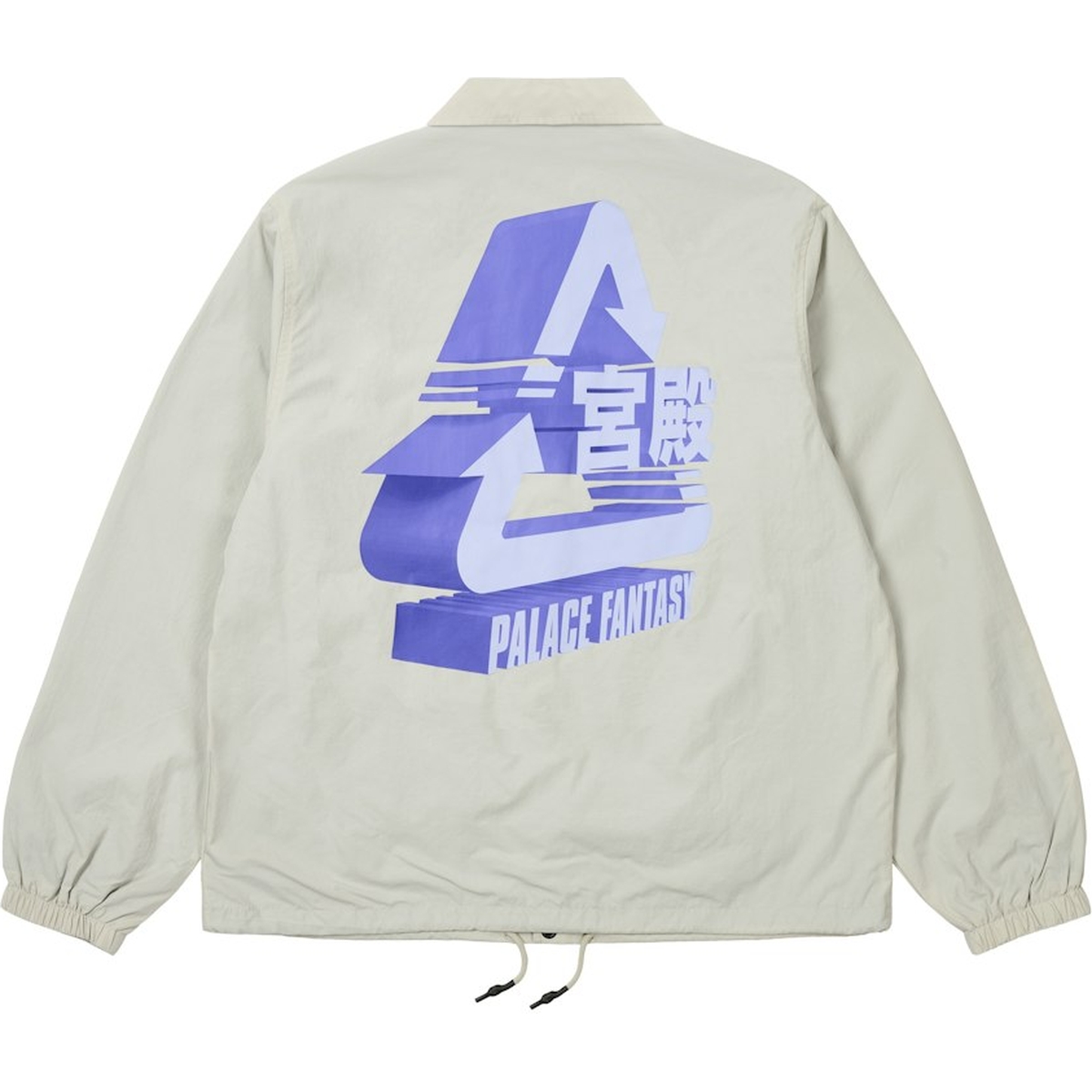 PALACE SCI-FI FANTASY TRI COACH JACKET GREY one color