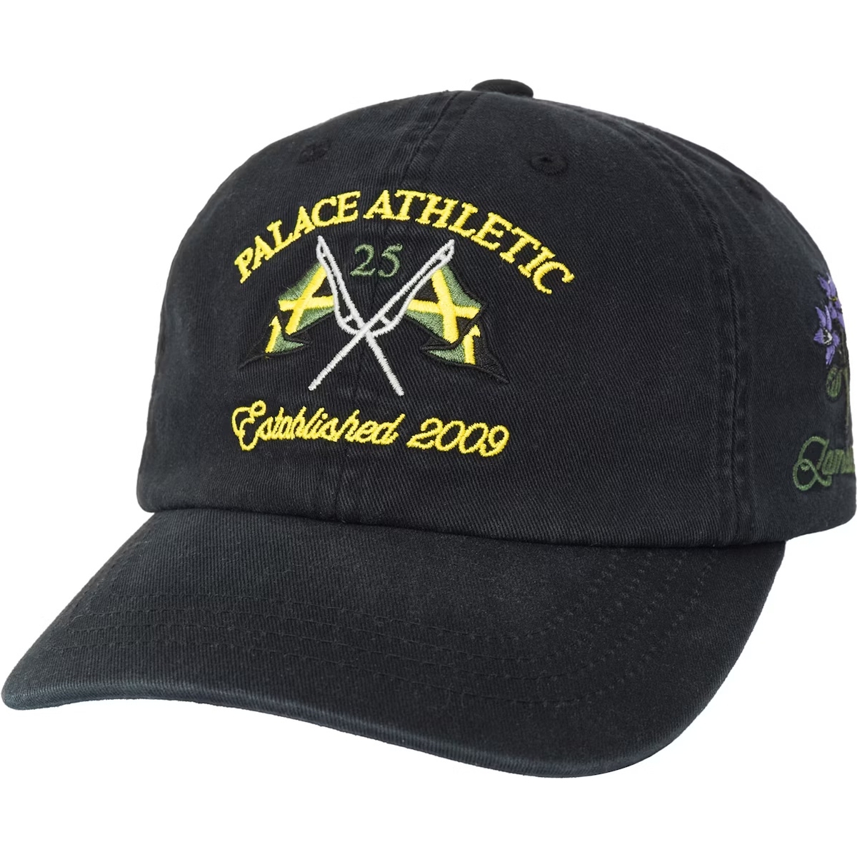 ATHLETIC 6-PANEL BLACK one color