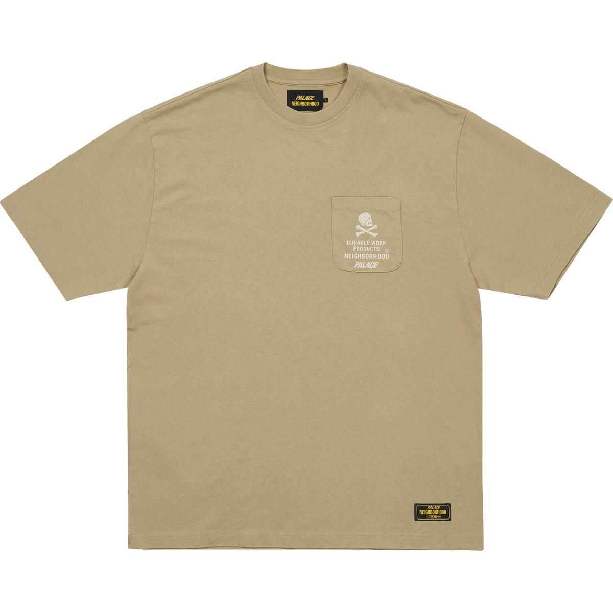 PALACE NEIGHBORHOOD POCKET T SHIRT INCENSE one color