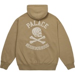 Thumbnail PALACE NEIGHBORHOOD SKULL ZIP HOOD INCENSE one color