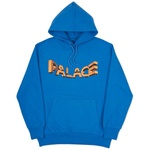 Thumbnail WARP FONT HOOD BLUE one color
