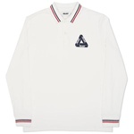 Thumbnail TRI POLO LONGSLEEVE WHITE one color