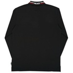Thumbnail TRI POLO LONGSLEEVE BLACK one color