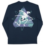 Thumbnail TRI-SPACED LONGSLEEVE NAVY one color