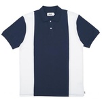 Thumbnail STRIPE PANEL POLO NAVY/WHITE one color