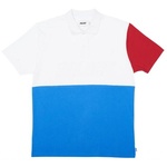 Thumbnail PIQUE POLO RED/WHITE/NAVY one color
