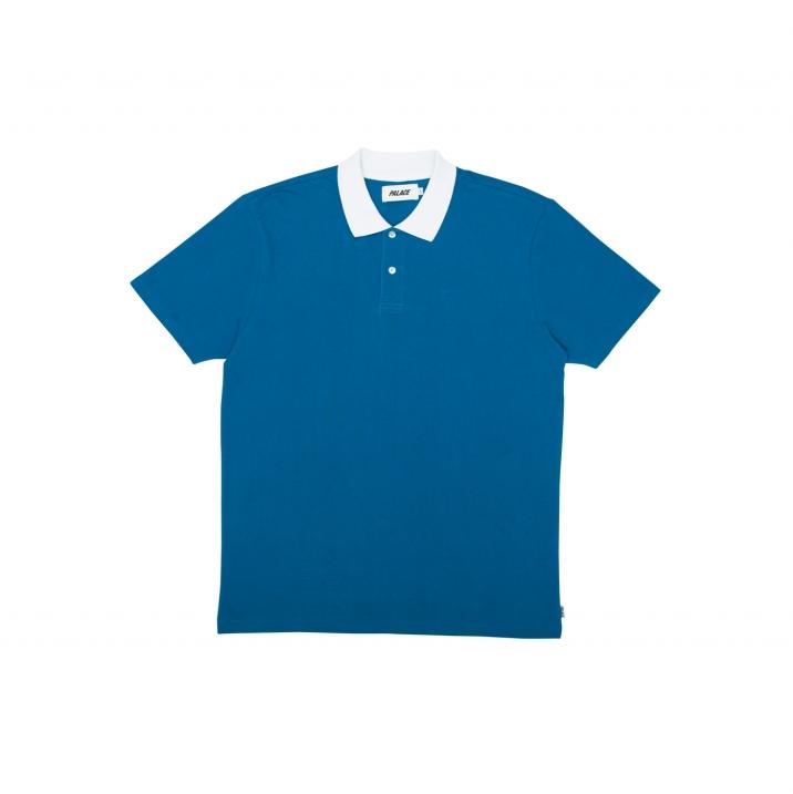 Thumbnail PIQUE POLO TURQUOISE one color