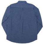Thumbnail OVER SHIRT NAVY 2 CHECK one color