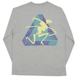 Thumbnail TRI-SPACED LONGSLEEVE GREY one color