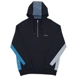 Thumbnail QUARTER ZIP HOOD BLACK one color