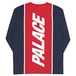 Thumbnail FAST STRIPE CREW NAVY / RED one color