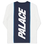 Thumbnail FAST STRIPE CREW WHITE / NAVY one color