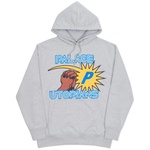 Thumbnail PALACE UTOPIANS HOOD GREY MARL one color