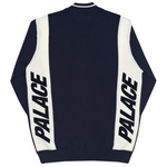Thumbnail FONT ZIP KNIT BLACK / WHITE one color