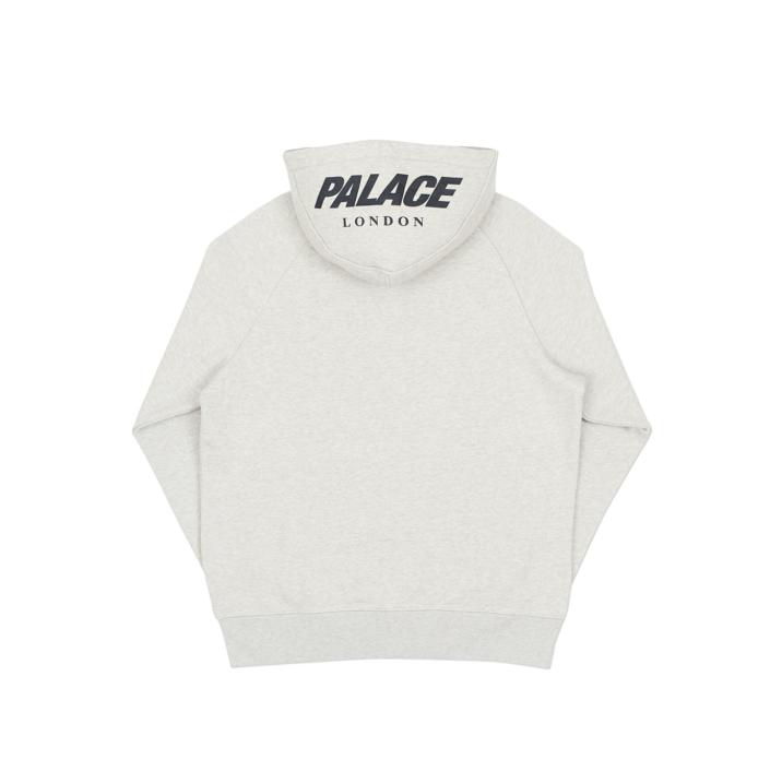 Thumbnail CUSTOM 1/4 ZIP HOOD GREY MARL one color
