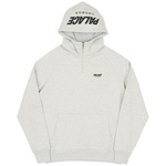 Thumbnail CUSTOM 1/4 ZIP HOOD GREY MARL one color