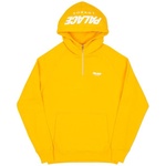 Thumbnail CUSTOM 1/4 ZIP HOOD YELLOW one color