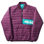 Thumbnail HALF ZIP PACKER BLACKBERRY / TEAL one color