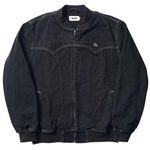 Thumbnail PALACE JEANS BOMBER BLACK STONE WASH one color