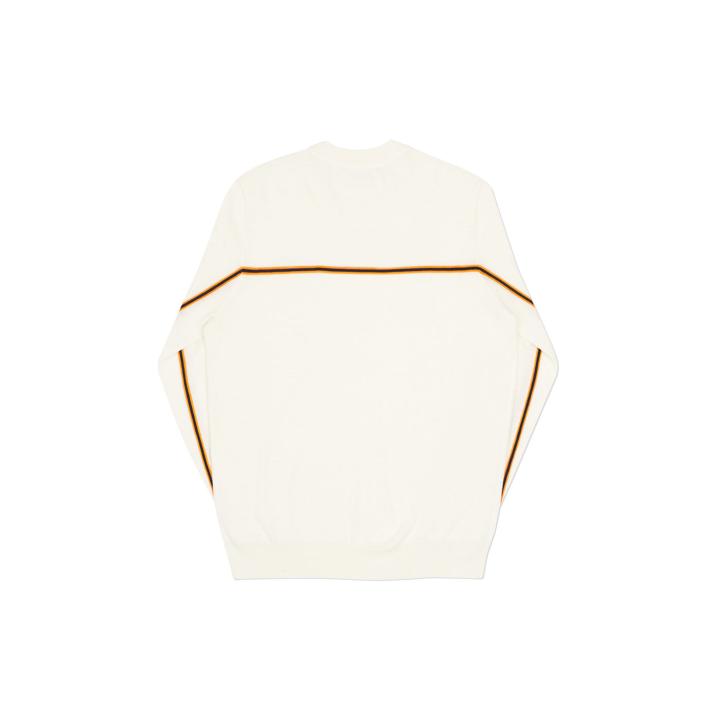 Thumbnail FADER PIPE KNIT WHITE / ORANGE one color